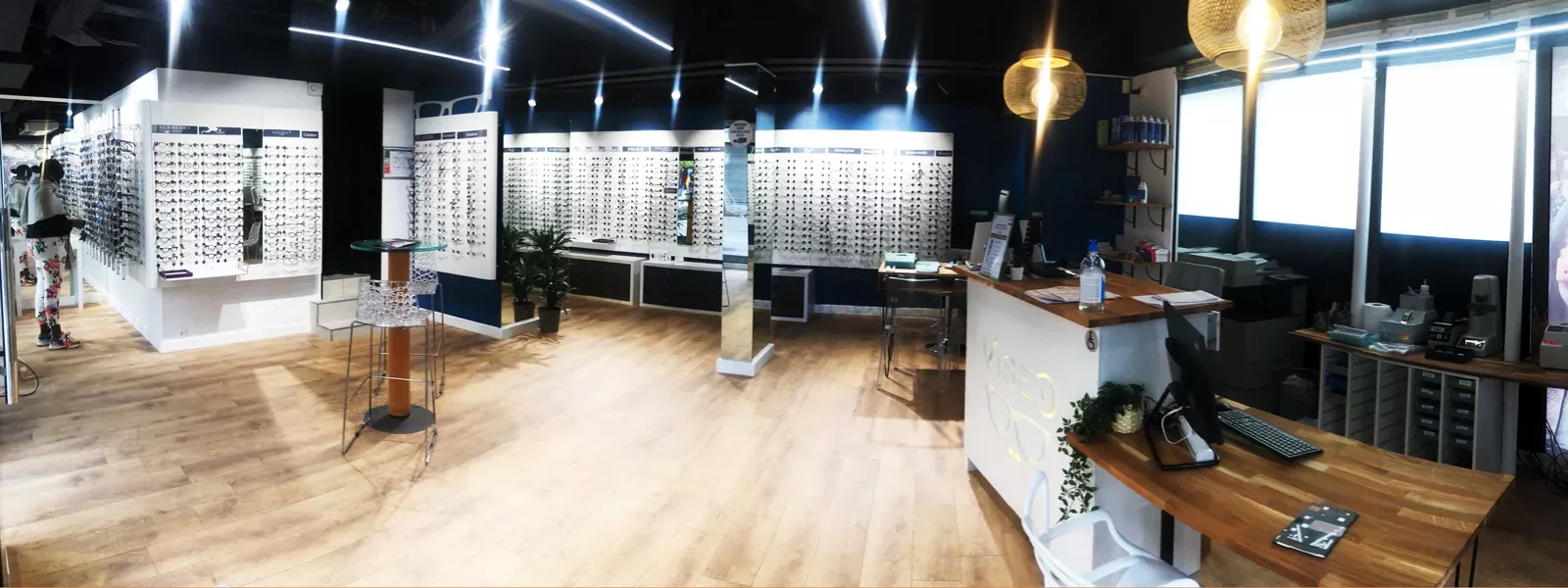 Intérieur magasin Viseo Opticien 